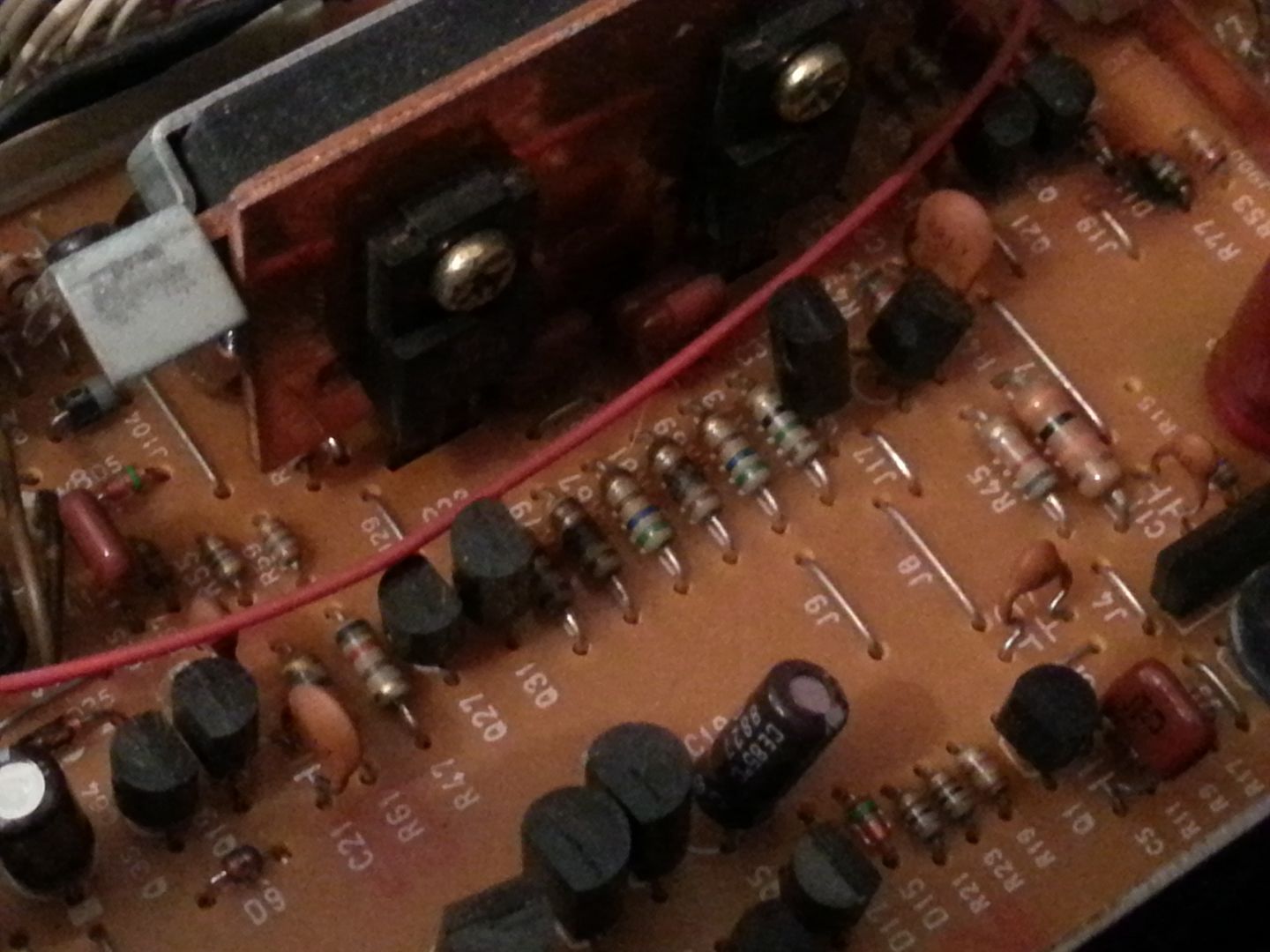 Vintage Kenwood amp repair diyAudio